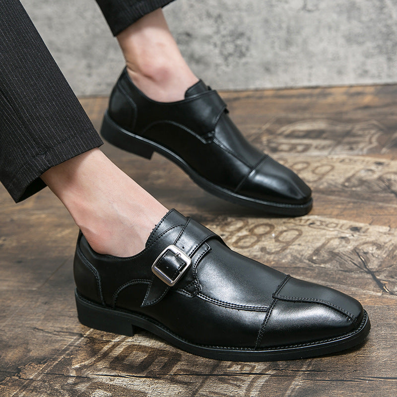 Herren Elegante Mokassins mit modischem Doppel-Monks-Design