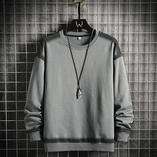 Herren Oversized Sweatshirt mit dezentem Farbverlaufbesatz und Rundhalsausschnitt Shop Nory