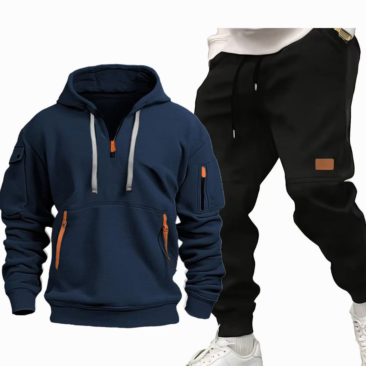 Herren Funktions-Hoodie und Jogginghose Set