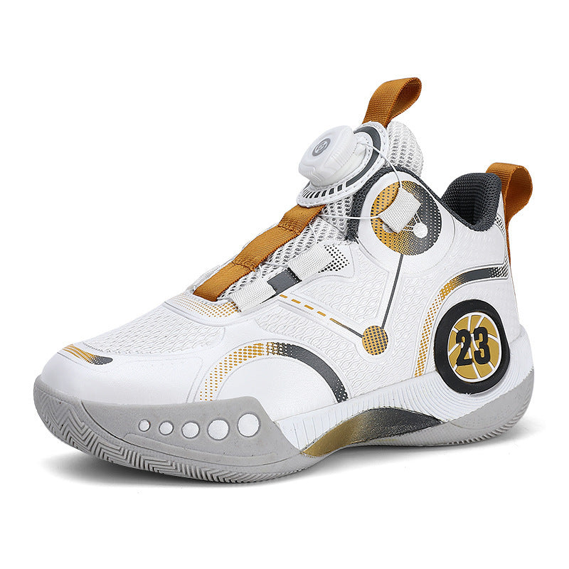 Herren Sportlicher Basketball-Low-Top mit BOA-Verschluss und gedämpfter Cupsohle Shopy Nory