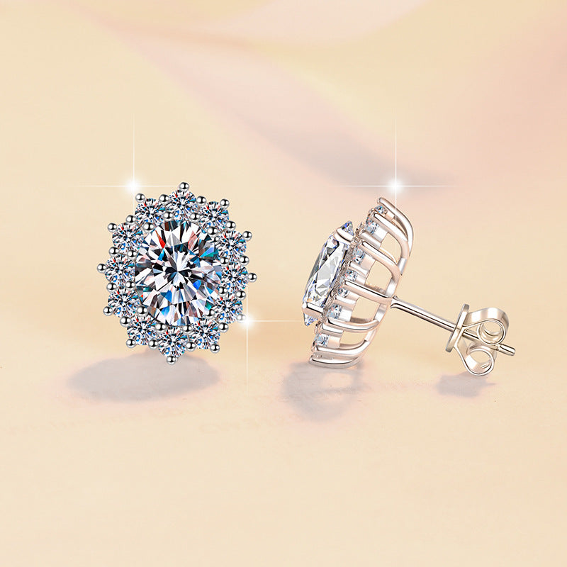 Damen Ohrringe mit funkelnden Zirkonia und luxuriösem Design Shop Nory