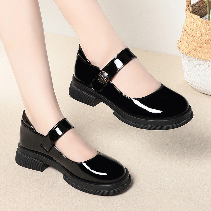 Damen Mary Jane Schuhe mit verstellbarem Riemen und rutschfester Sohle Shopnory