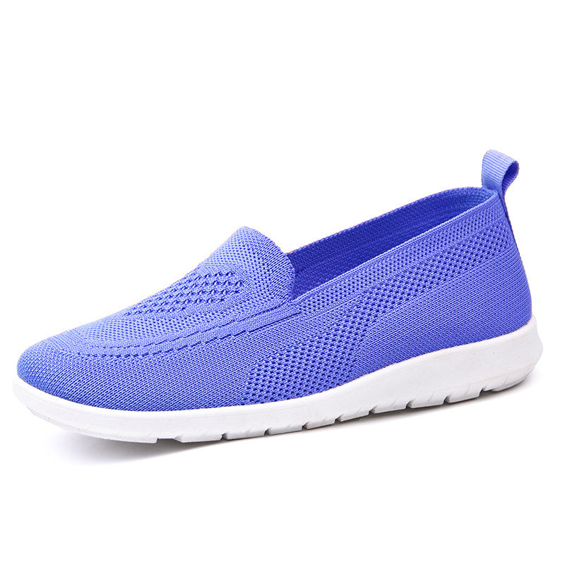 Damen Atmungsaktive Slip-On Freizeitschuhe mit flexiblem Design Shopnory