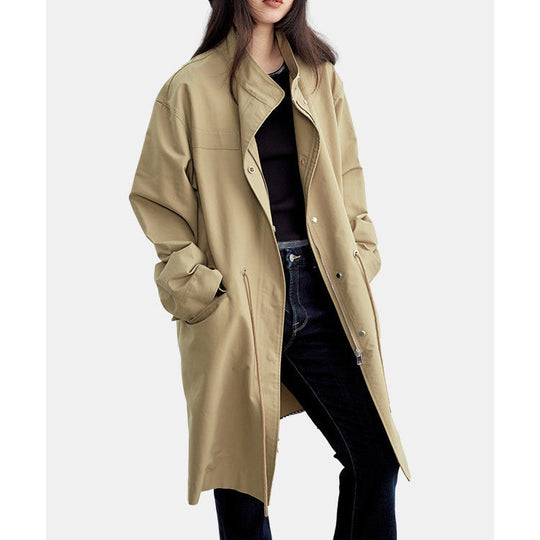 Damen Modische Übergangsjacke mit hohem Kragen Shop Nory 1789268979