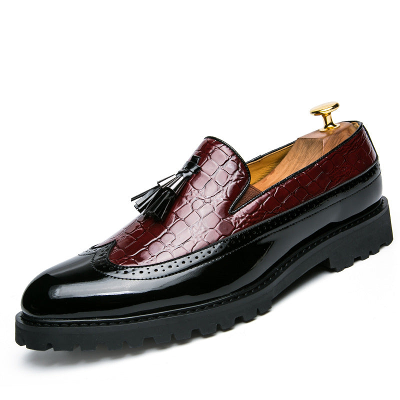 Herren Mokassins mit eleganter Quaste und hochwertigem Leder Shopnory