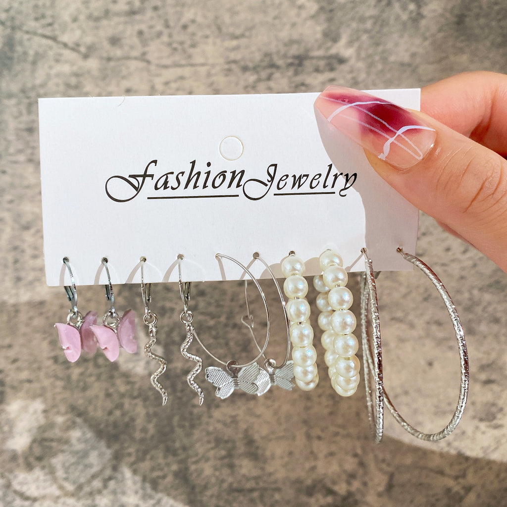 Damen Ohrstecker-Set mit eleganten und variierenden Designs Shop Nory