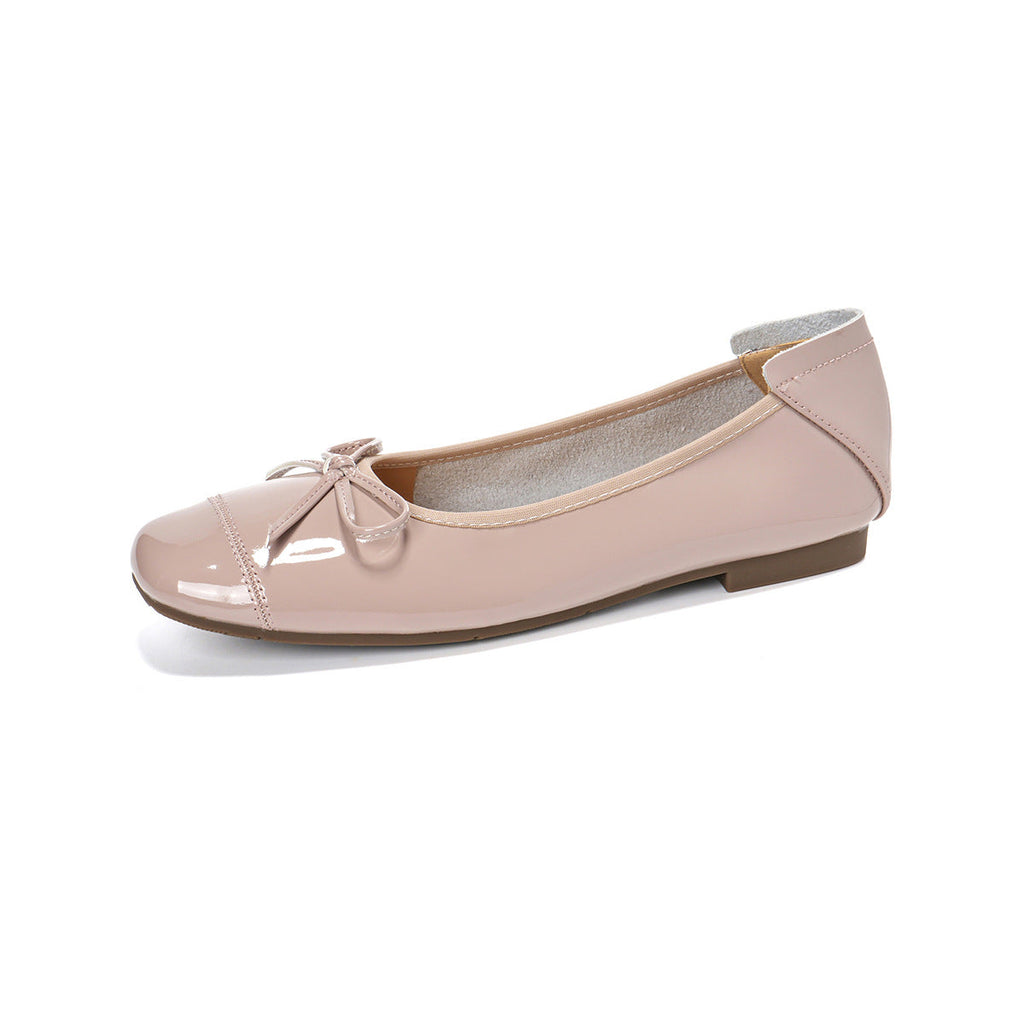 Damen Ballerinas mit zartem Schleifendetail und komfortablem Innenfutter