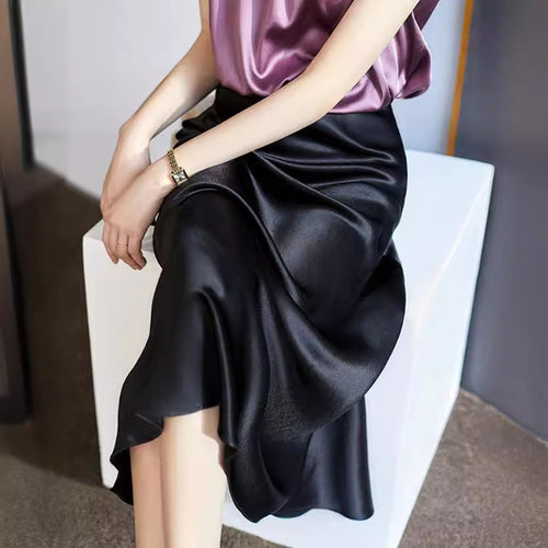 Damen Elegante und fließende Bluse mit Streifen Shop Nory