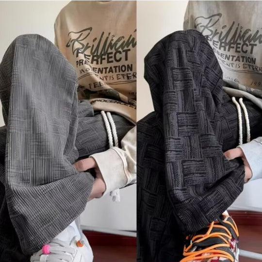 Damen Legere Karo-Design Jogginghose Shop Nory