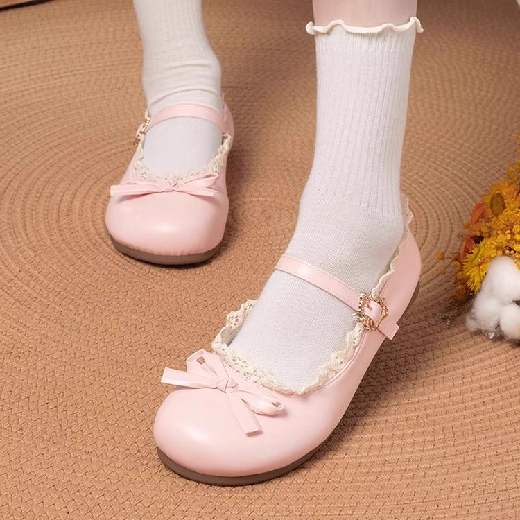 Damen Ballerina-Schuhe mit eleganter Riemchen-Detail und bequemer Sohle