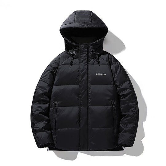 Herren Stepp-Winterjacke mit Kapuze und Thermofutter Shop Nory