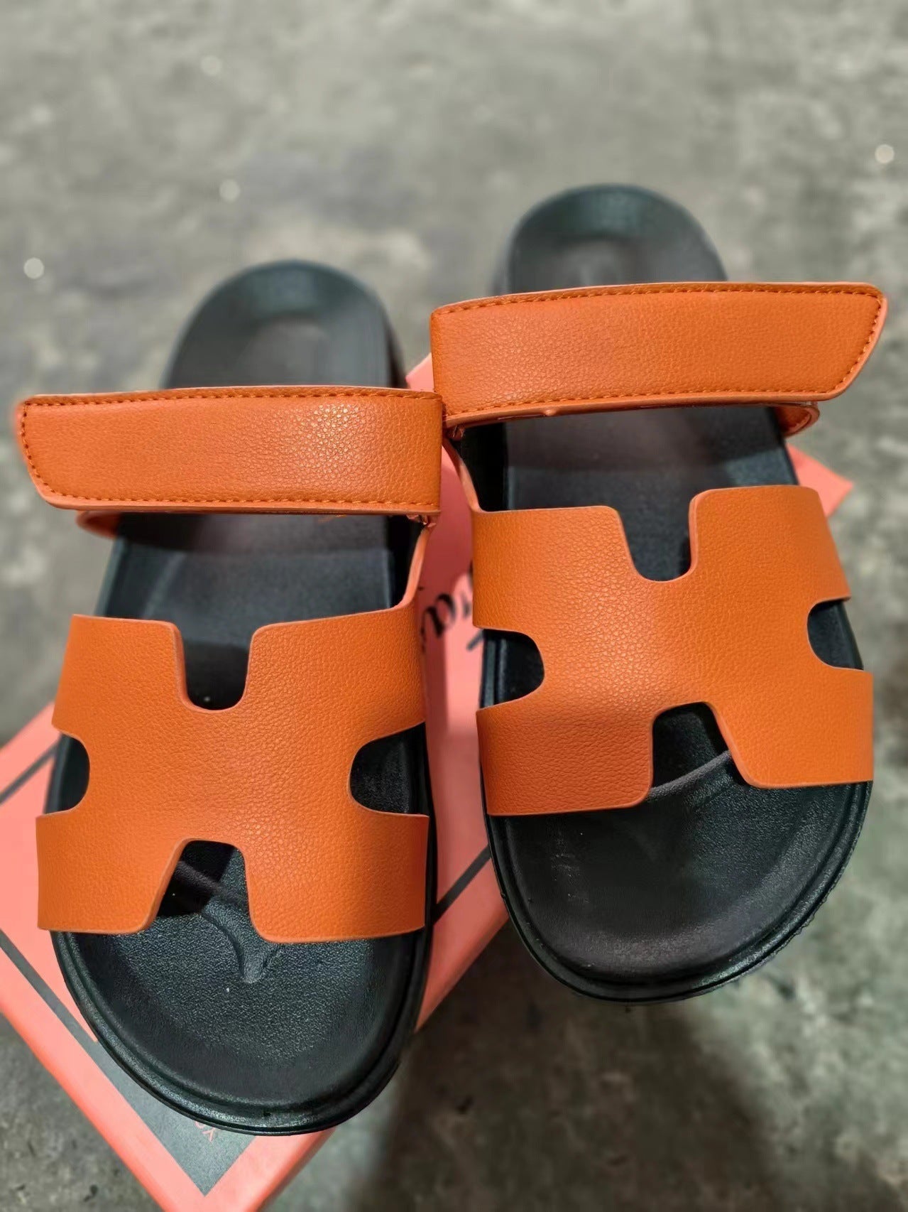 Damen Bequeme Riemensandalen mit anatomischer Fußbettgestaltung Shopnory