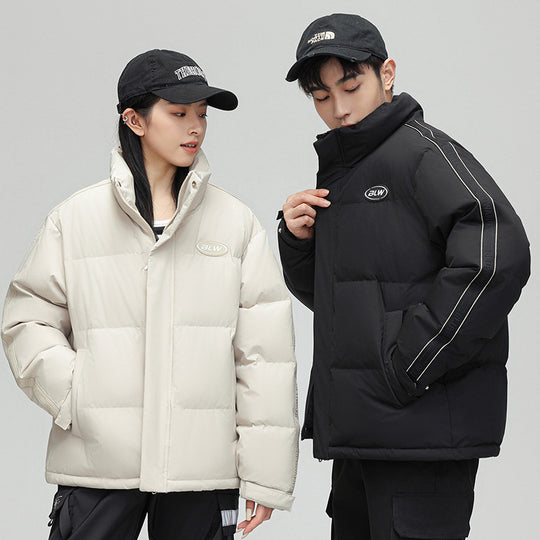 Herren Winterpufferjacke mit hohem Kragen Shop Nory