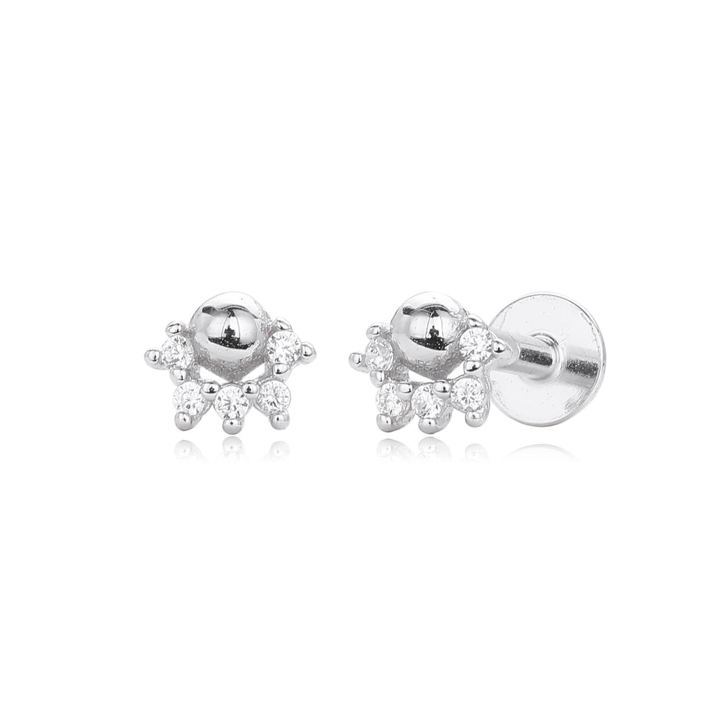 Damen Ohrstecker im kreativen Spinnen-Design aus hochwertigem 925 Sterling Silber Shop Nory