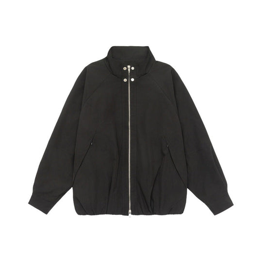 Damen Leichte Raglan-Bomberjacke mit Stehkragen und elastischem Saum Shop Nory