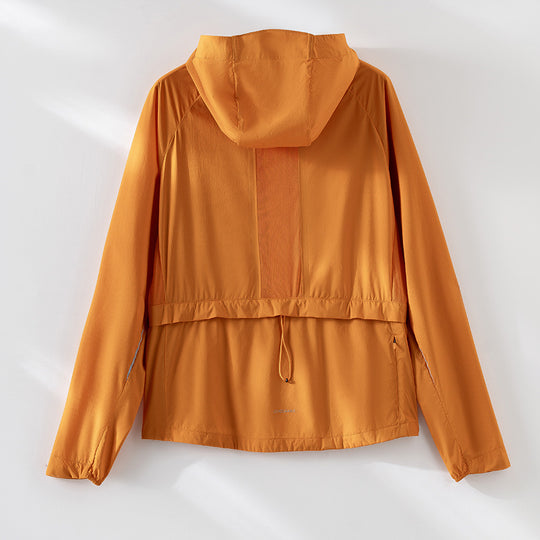 Damen Leichte Kapuzen‑Windjacke aus Ripstop‑Mikrofaser mit durchgehendem Reißverschluss Shop Nory