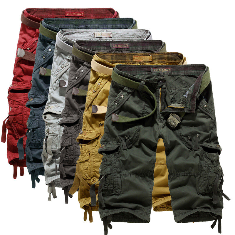 Herren Cargo Shorts mit mehreren Taschen