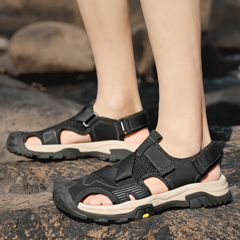Damen Sportliche Outdoor-Sandalen mit rutschfester Sohle und verstellbaren Riemen
