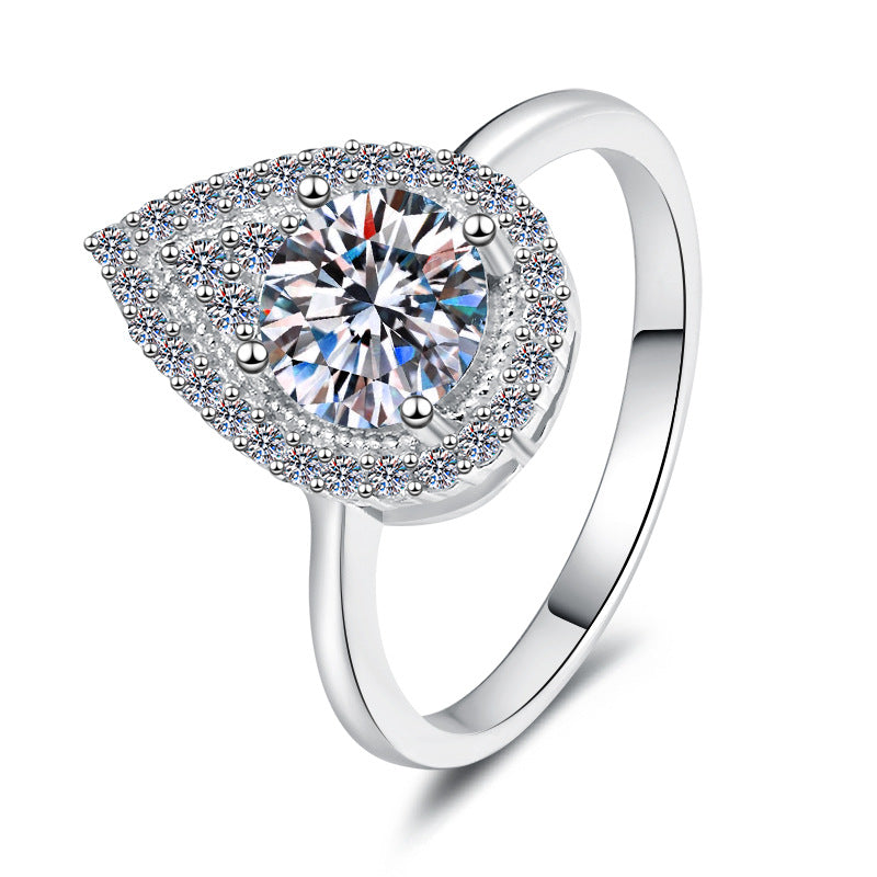 Damen Verlobungsring mit elegantem Zirkonia-Besatz Shop Nory