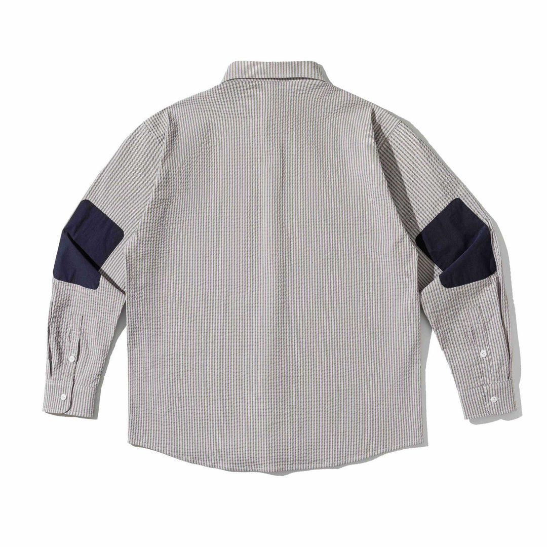 Herren Overshirt aus strukturierter Baumwolle mit aufgesetzten Brusttaschen Shop Nory