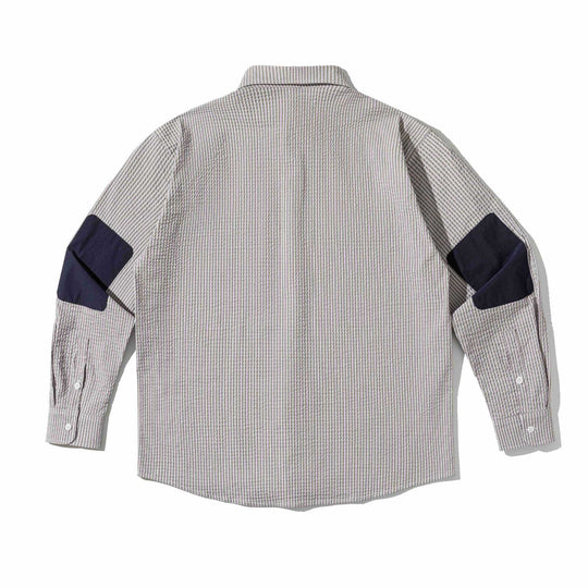 Herren Overshirt aus strukturierter Baumwolle mit aufgesetzten Brusttaschen Shop Nory