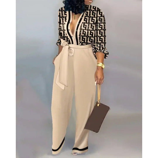 Damen Denim Jumpsuit mit modischem Patchwork-Design und praktischen Taschen