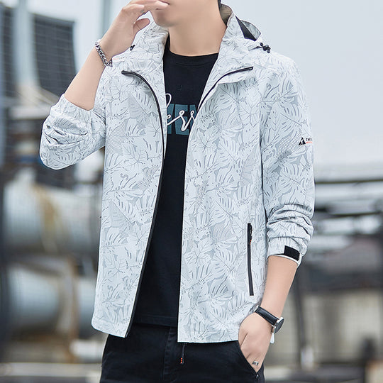 Herren Sportliche Übergangsjacke mit praktischem Kapuzendesign Shop Nory
