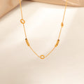 Frauen Minimalistische Goldkette Halskette Shop Nory