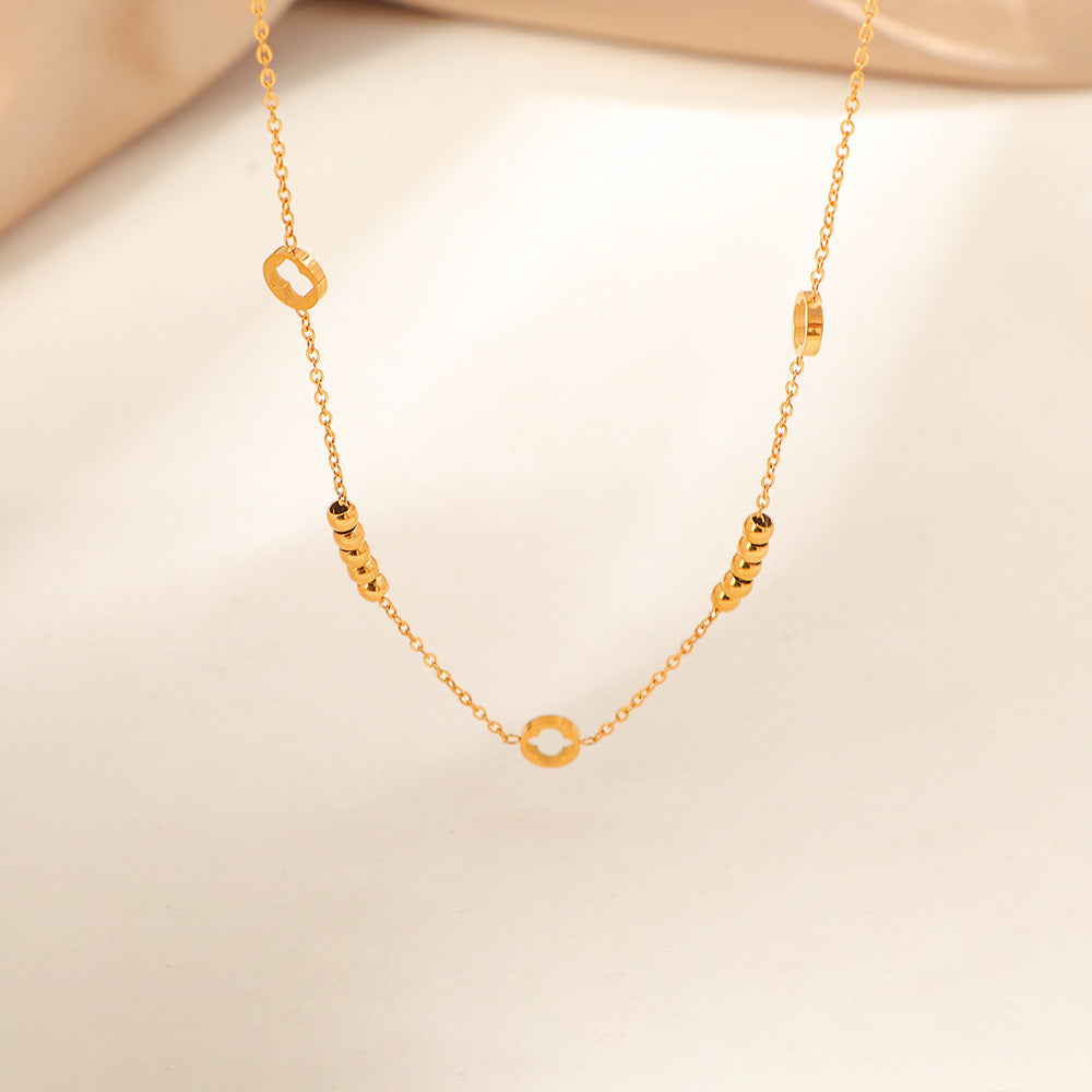 Frauen Minimalistische Goldkette Halskette Shop Nory