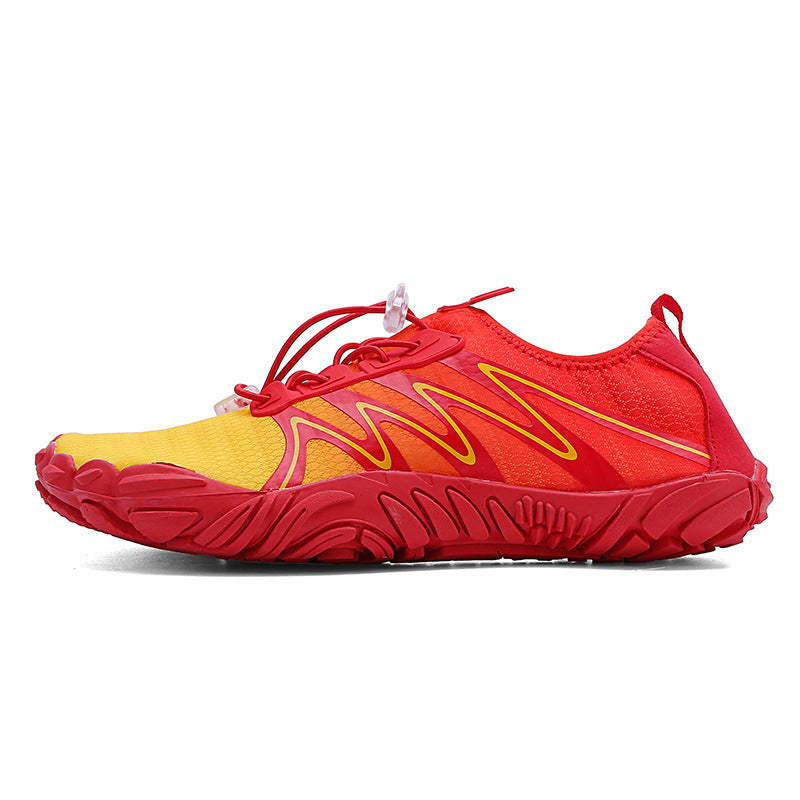Damen Wassersportschuhe mit rutschfester Sohle und elastischem Schnürsystem