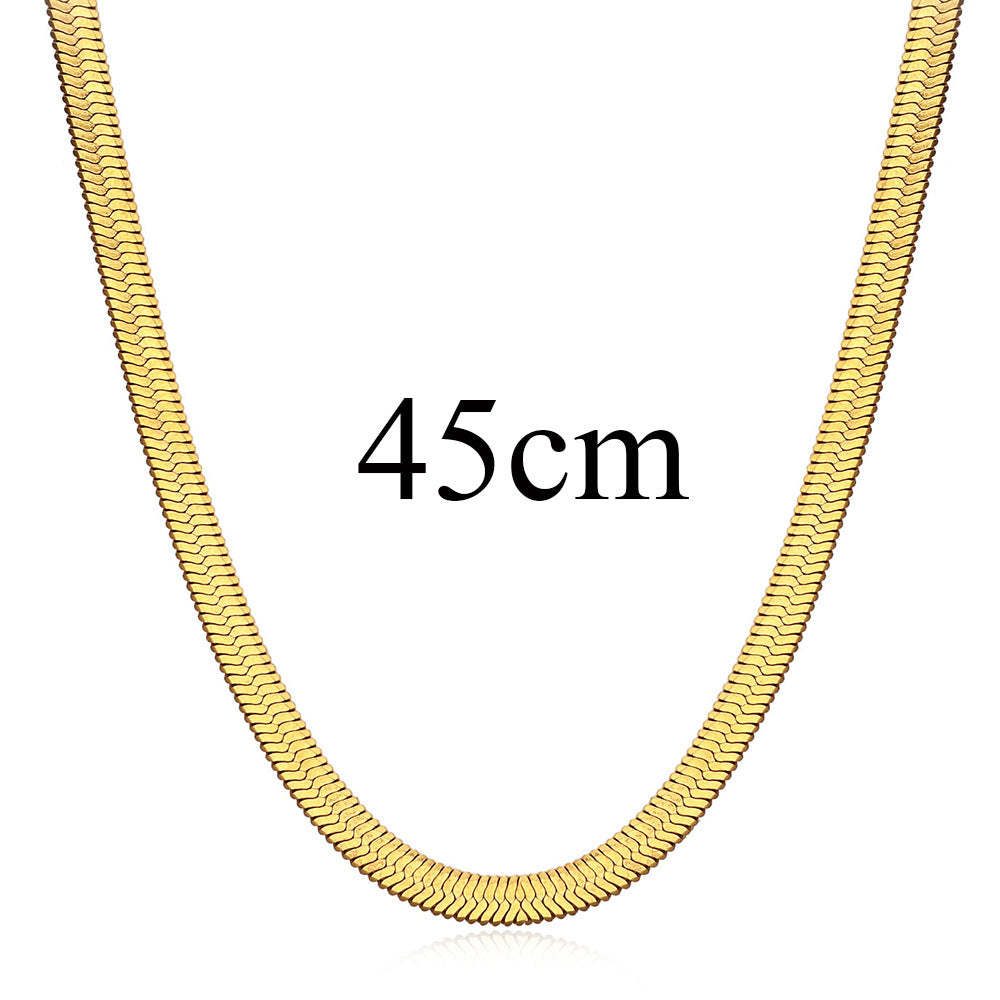 Damen Halskette aus hochwertigem Edelstahl mit elegantem Zopfmuster Shop Nory