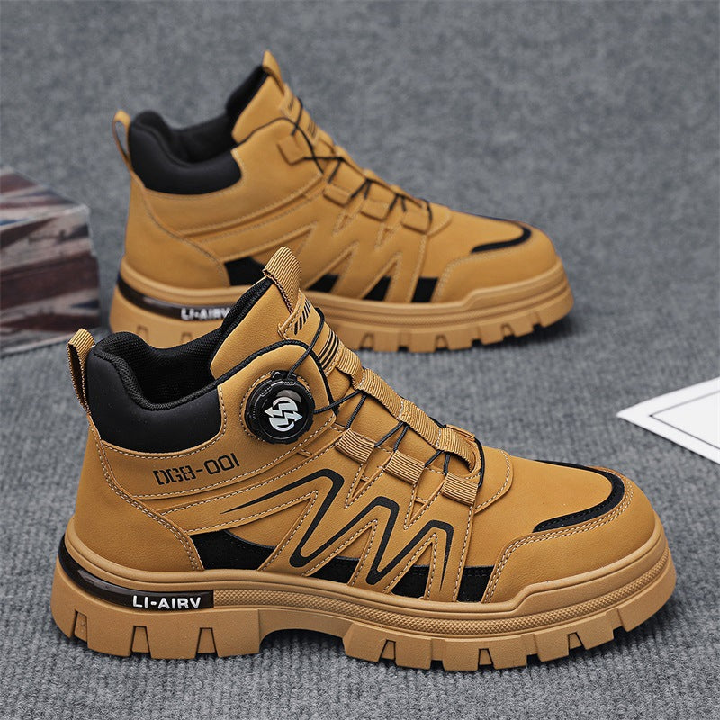 Herren robuste und funktionale Wanderschuhe mit antirutsch Sohle