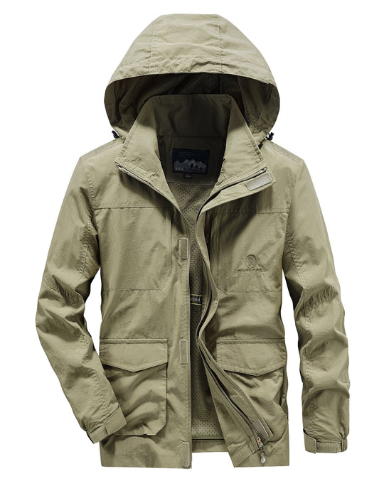 Herren Robuste Wetterjacke mit praktischen Taschen Shop Nory
