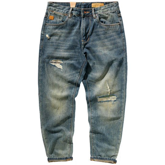 Herren Cargohose im Camouflage-Utility-Stil mit geradem Bein und robustem Canvas Shop Nory