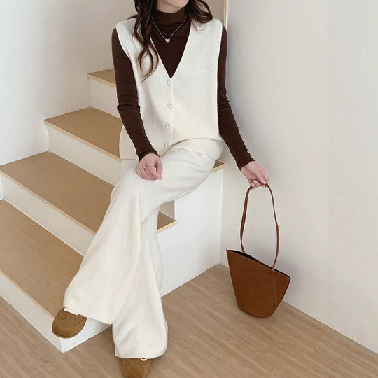 Damen Luxuriöses Strickanzug Shop Nory