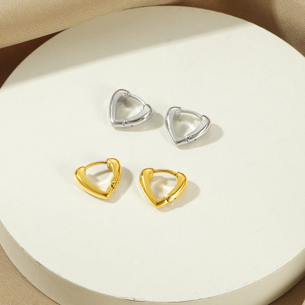 Damenschmuck Herzförmige Creolen Shop Nory