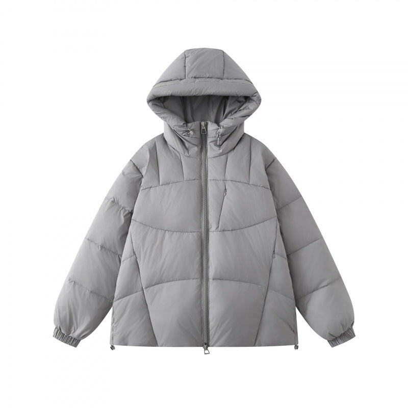 Unisex Wattierte Kapuzenjacke im Oversize-Puffer-Stil Shop Nory
