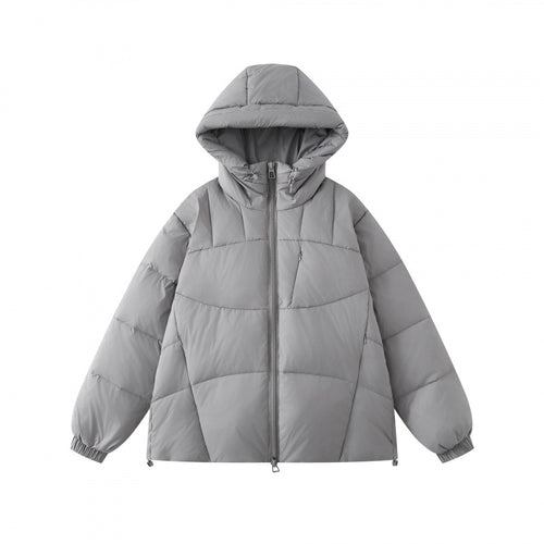 Unisex Wattierte Kapuzenjacke im Oversize-Puffer-Stil Shop Nory