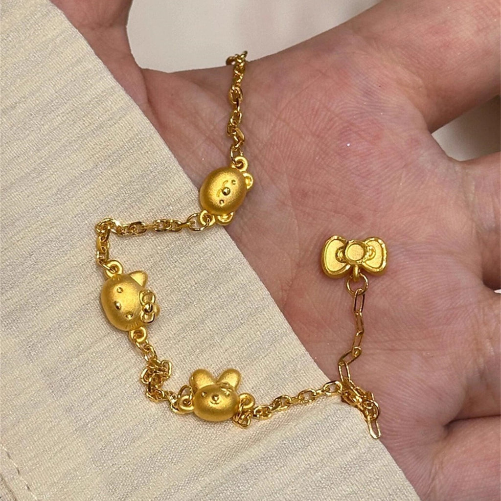 Damenarmband mit stilvollem Tiermotiv und eleganter Kette Shop Nory