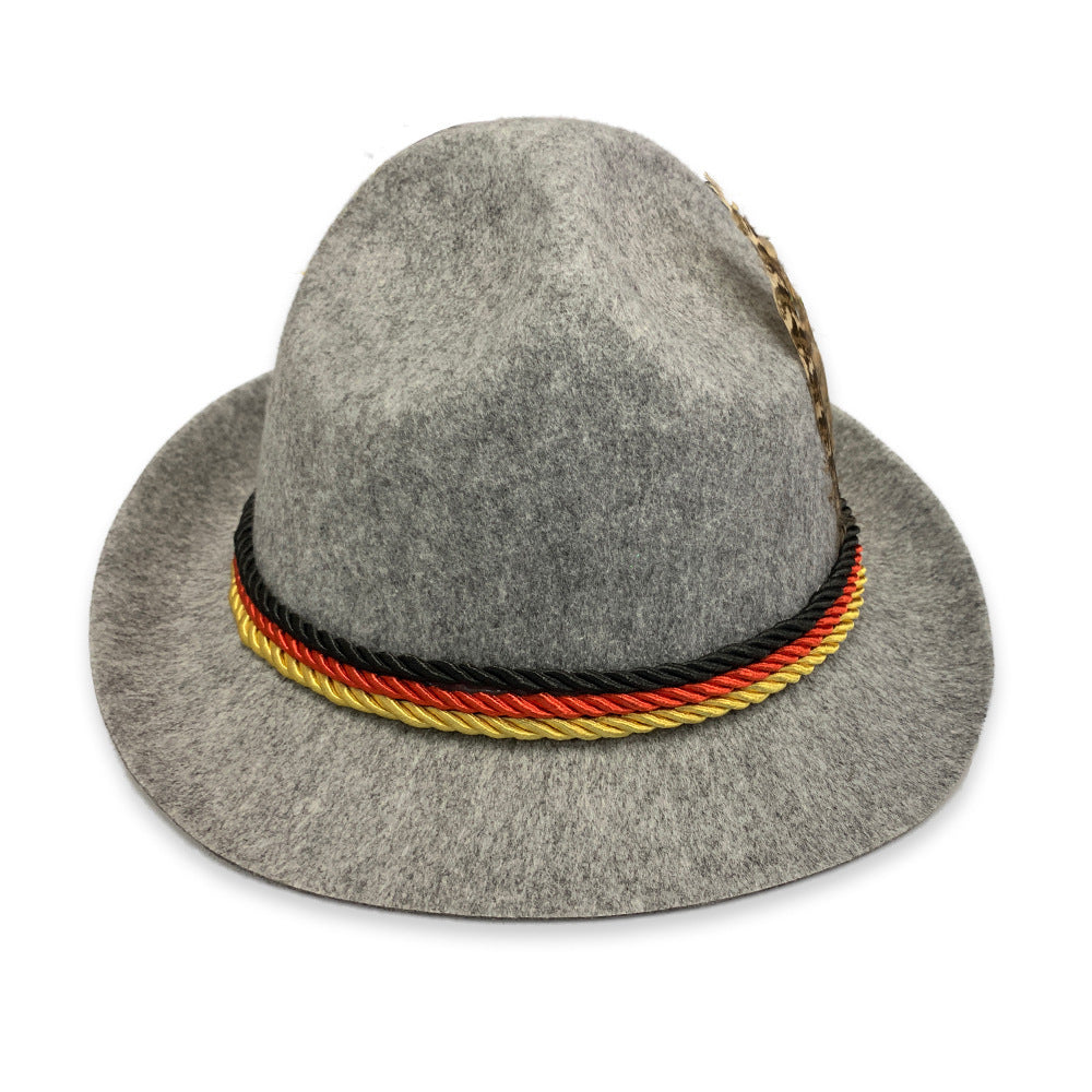 Herren nan knielange Trachten-Latzhose mit verstellbaren Trägern und dekorativer Stickerei Shop Nory