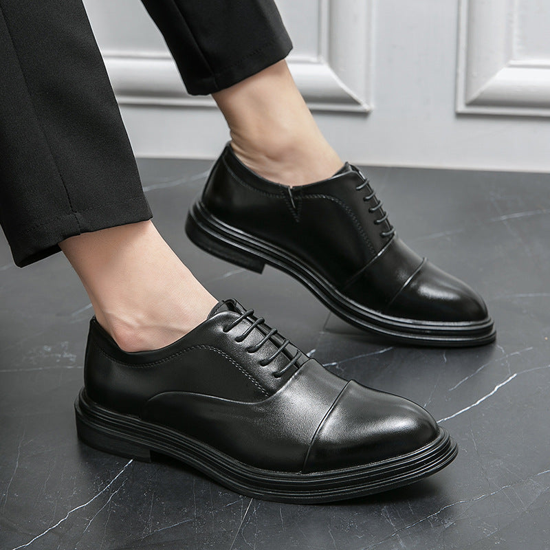 Damen Elegante und hochwertige Schnürschuhe aus Leder