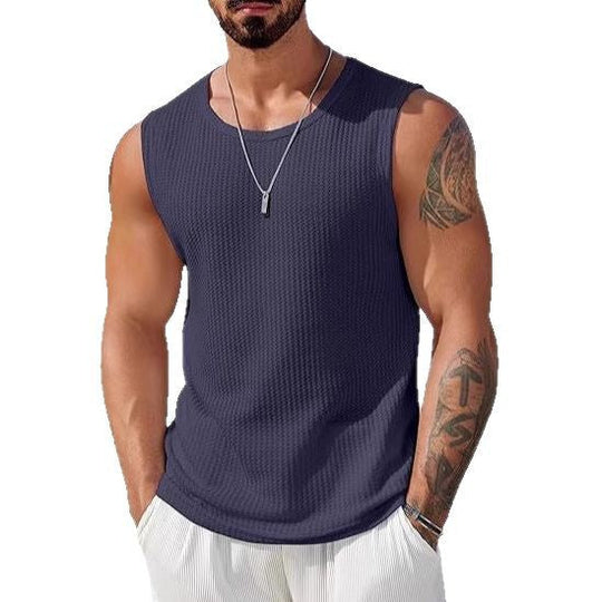 Herren Sportliches Tanktop mit atmungsaktiver Wabenstruktur ShopNory