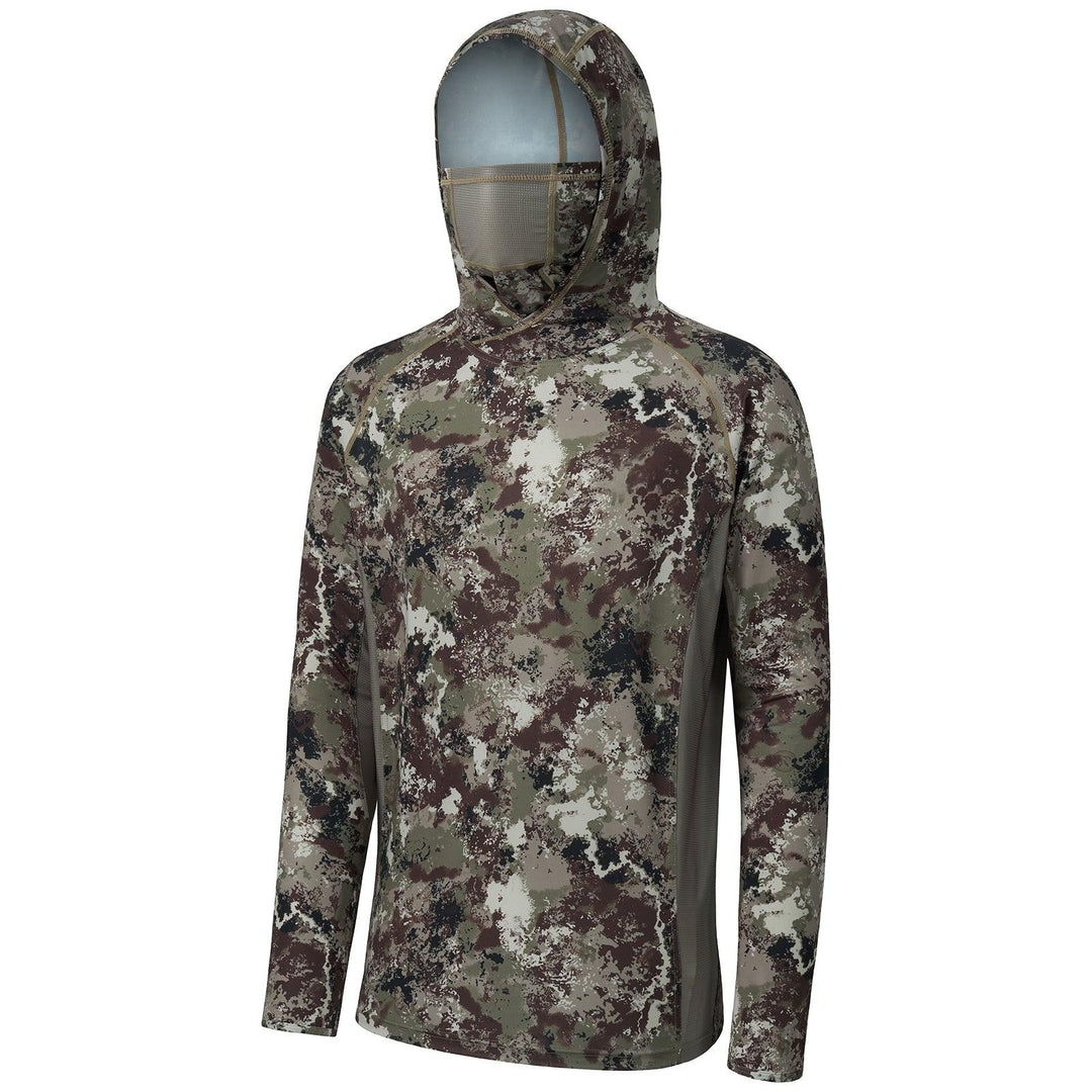 Herren Funktionales Kapuzenshirt mit UV-Schutz