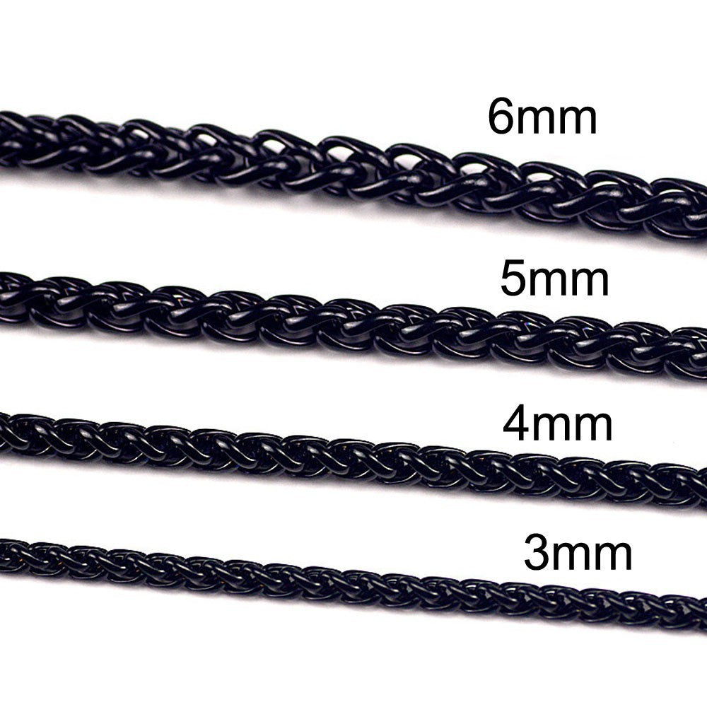 Damen geflochtene Halskette aus hochwertigem Material Shop Nory