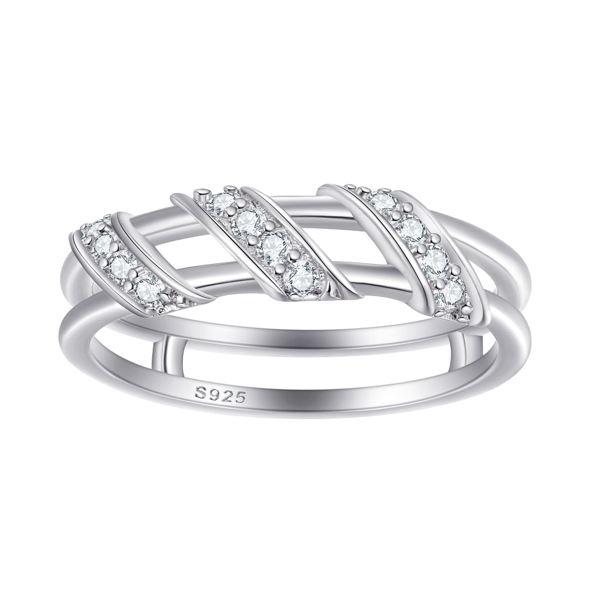 Damen Verlobungsring mit marquiseförmigem Hauptstein und kunstvollen Zirkonia-Akzenten Shop Nory