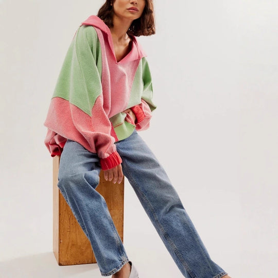 Damen Modischer Oversized Hoodie