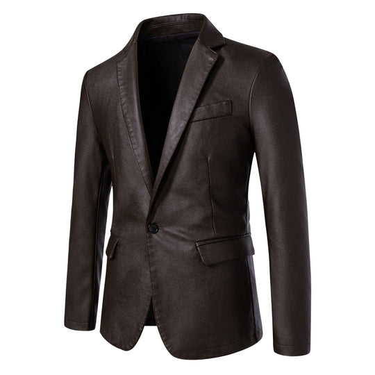 Herren Elegante und Modische Blazerjacke Shop Nory