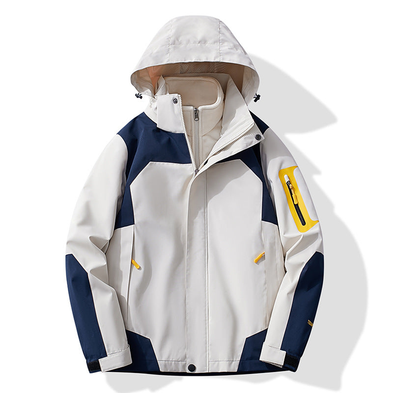 Damen Multifunktionale Trekking-Softshelljacke mit herausnehmbarer Fleece‑Innenlage und Kapuze Shop Nory