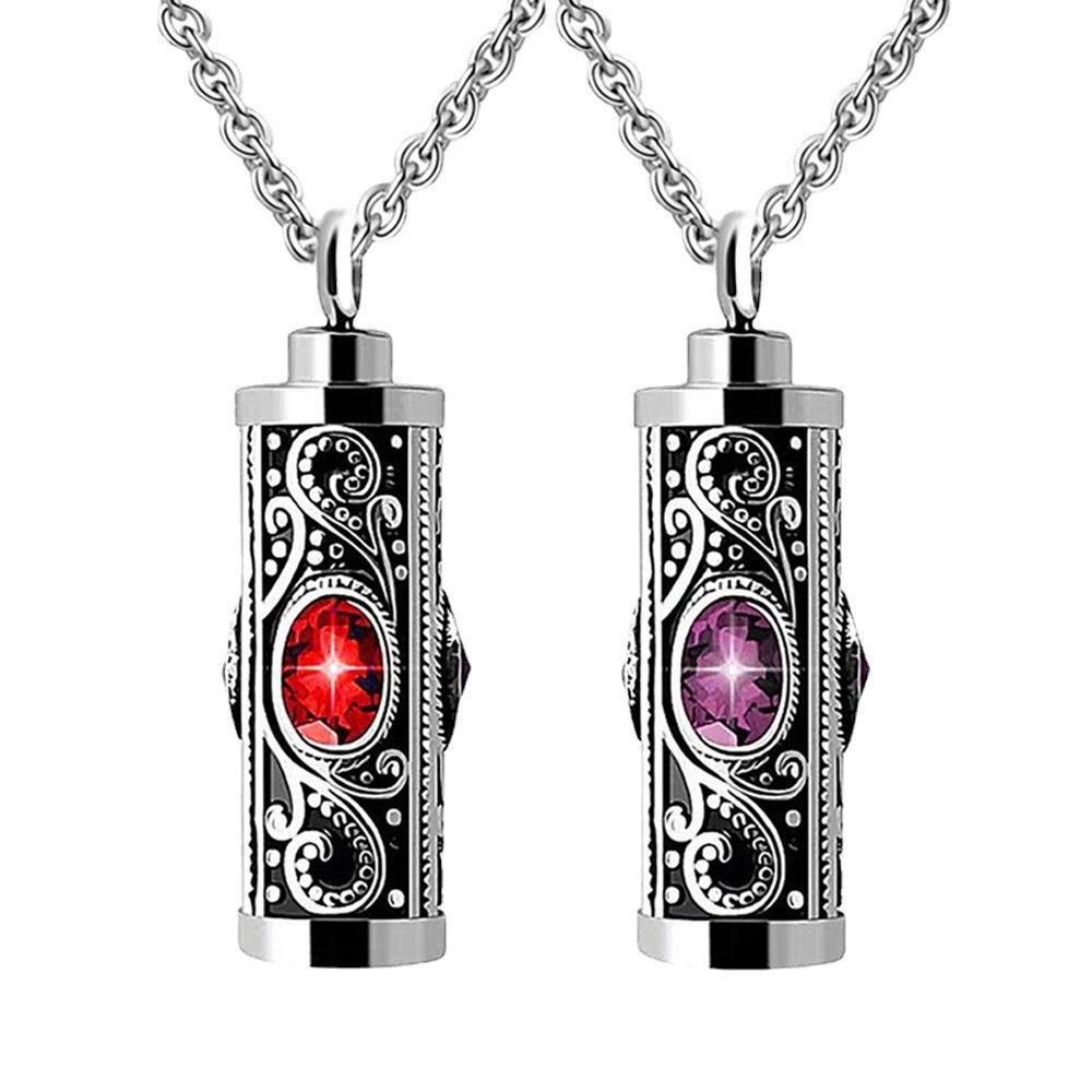 Damen Anhänger mit filigranem Design und funkelndem Stein Shop Nory