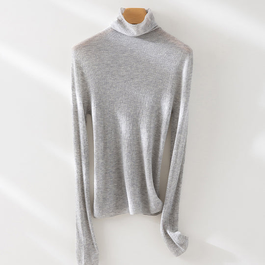 Damen Feiner ultraleichter Rollkragenpullover aus Stretch‑Feinstrick Shop Nory